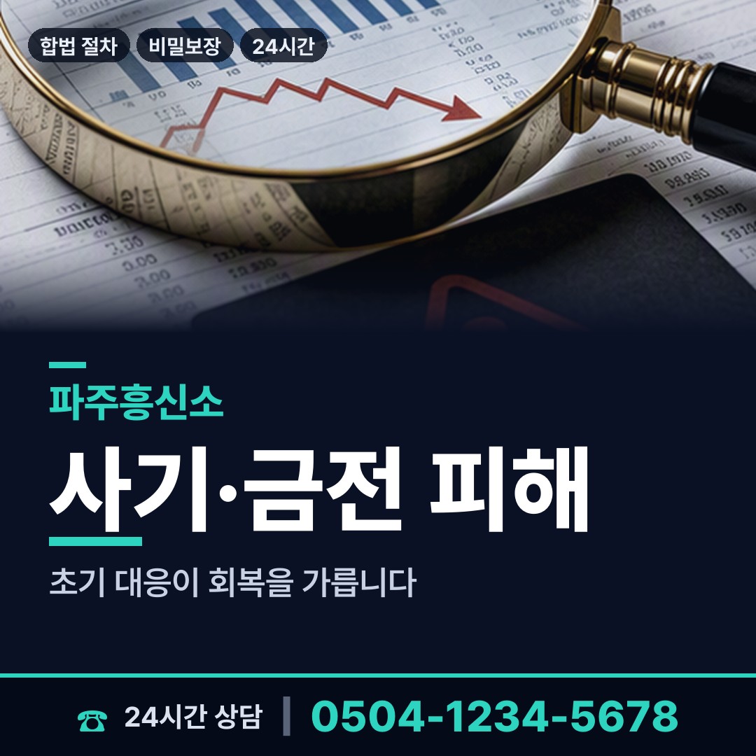 파주 문산읍 기업조사 상담 안내